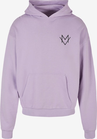 Sweat-shirt Merchcode en violet : devant