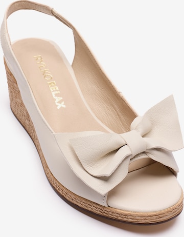 RYŁKOSandale - bež boja: prednji dio