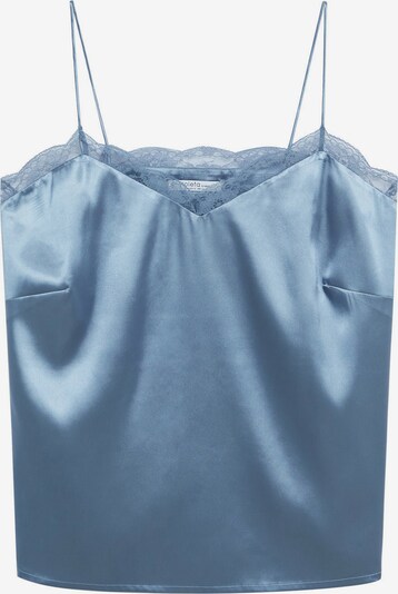 VIOLETA by Mango Bluse in hellblau, Produktansicht