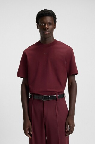 HUGO T-Shirt 'Dapolino' in Rot: Vorderseite