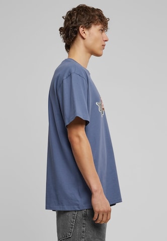 MT Upscale T-shirt 'Drama I choose' i blå