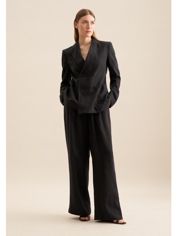SEIDENSTICKER Blazer 'Schwarze Rose' in Black