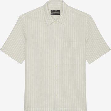 Coupe regular Chemise Marc O'Polo en beige : devant