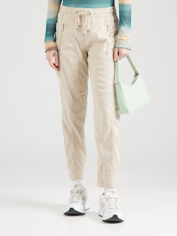 Regular Pantalon 'FUTURE' MAC en beige : devant