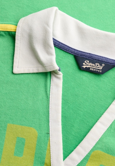 Superdry & Co T-shirt 'Athletic' en M en bleu foncé / jaune / vert / blanc, Vue avec produit