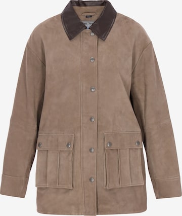 DreiMaster Vintage - Casaco meia-estação em cinzento: frente