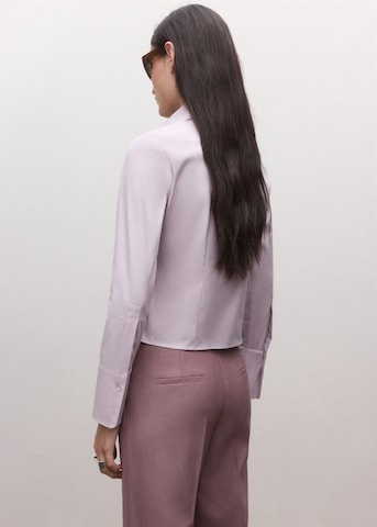 MANGO Blouse 'Partenop' in Purple