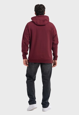 Oldskull Zip-Up Hoodie 'Basic Osk Logo' in Red
