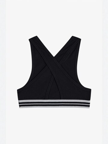 Haut 'PENTI Glitzer-Sporttops im 2er-Pack' Penti en noir