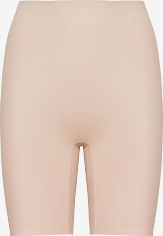 TRIUMPH - Cueca modeladora ' Becca Extra High+Cotton ' em bege: frente