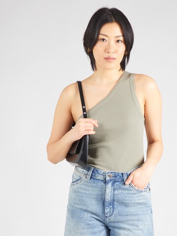 Haut 'SLFANNA' SELECTED FEMME en gris : devant