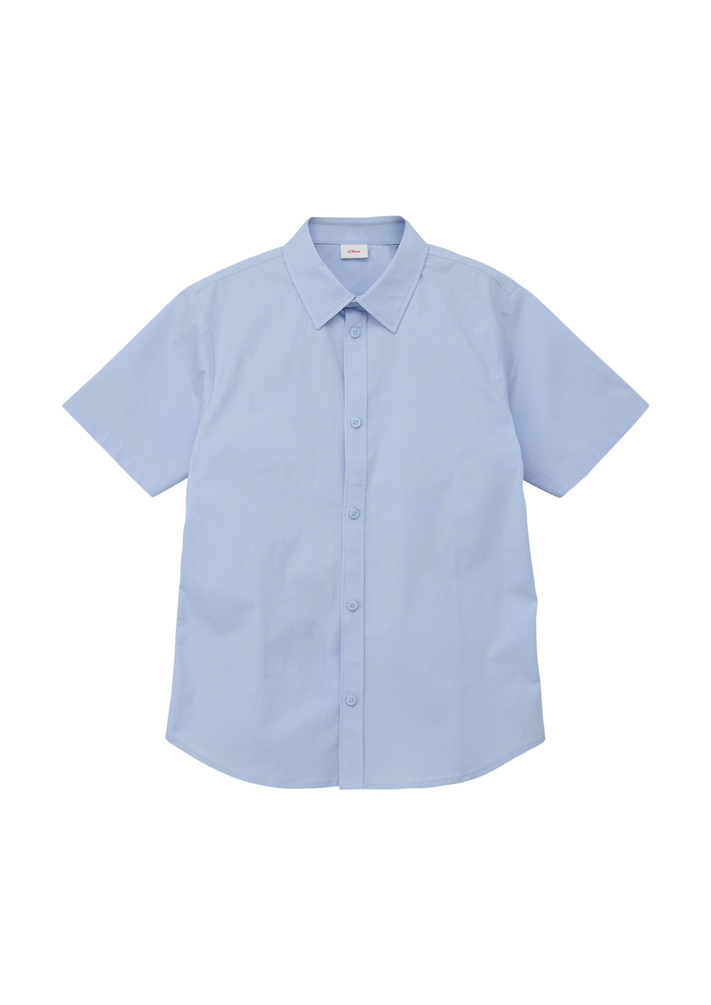 s.Oliver Slim fit Button Up Shirt in Blue: front