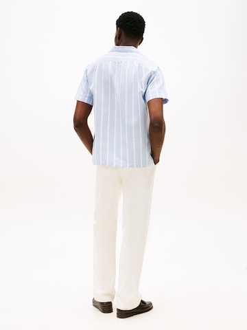 TOMMY HILFIGER Regular fit Overhemd in Blauw