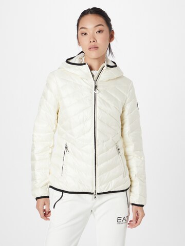 EA7 Emporio Armani Athletic Jacket 'HIE801' in White: front