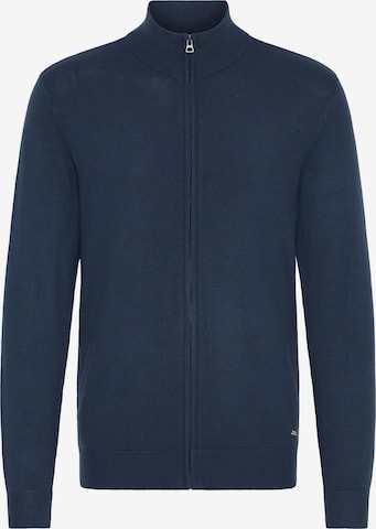 BLEND Strickjacke 'Webe ' in Blau: Vorderseite