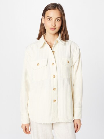Gina Tricot Between-Season Jacket 'Trine' in White: front