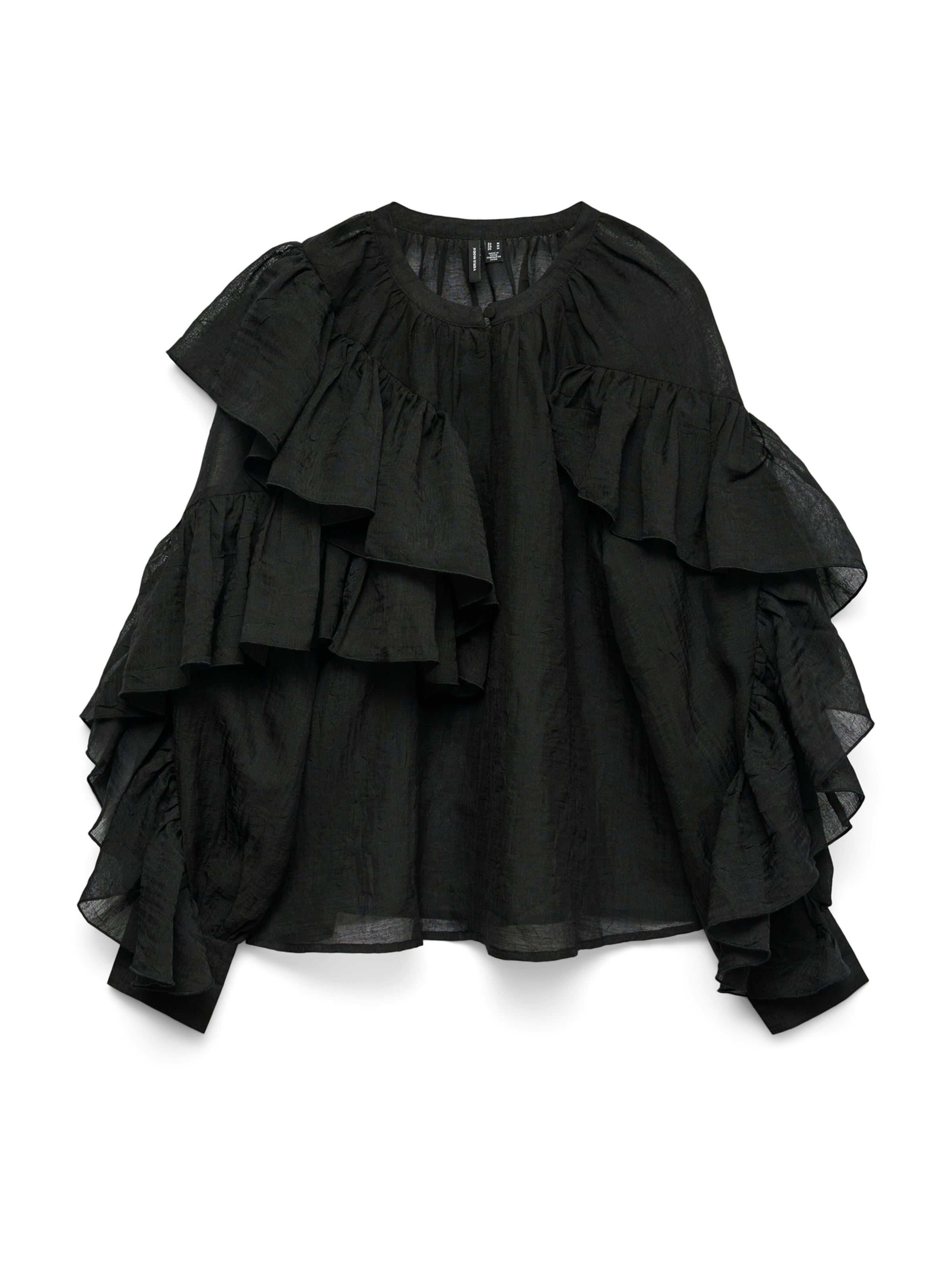 melns VERO MODA Blūze 'VMSABRINA': no priekšpuses