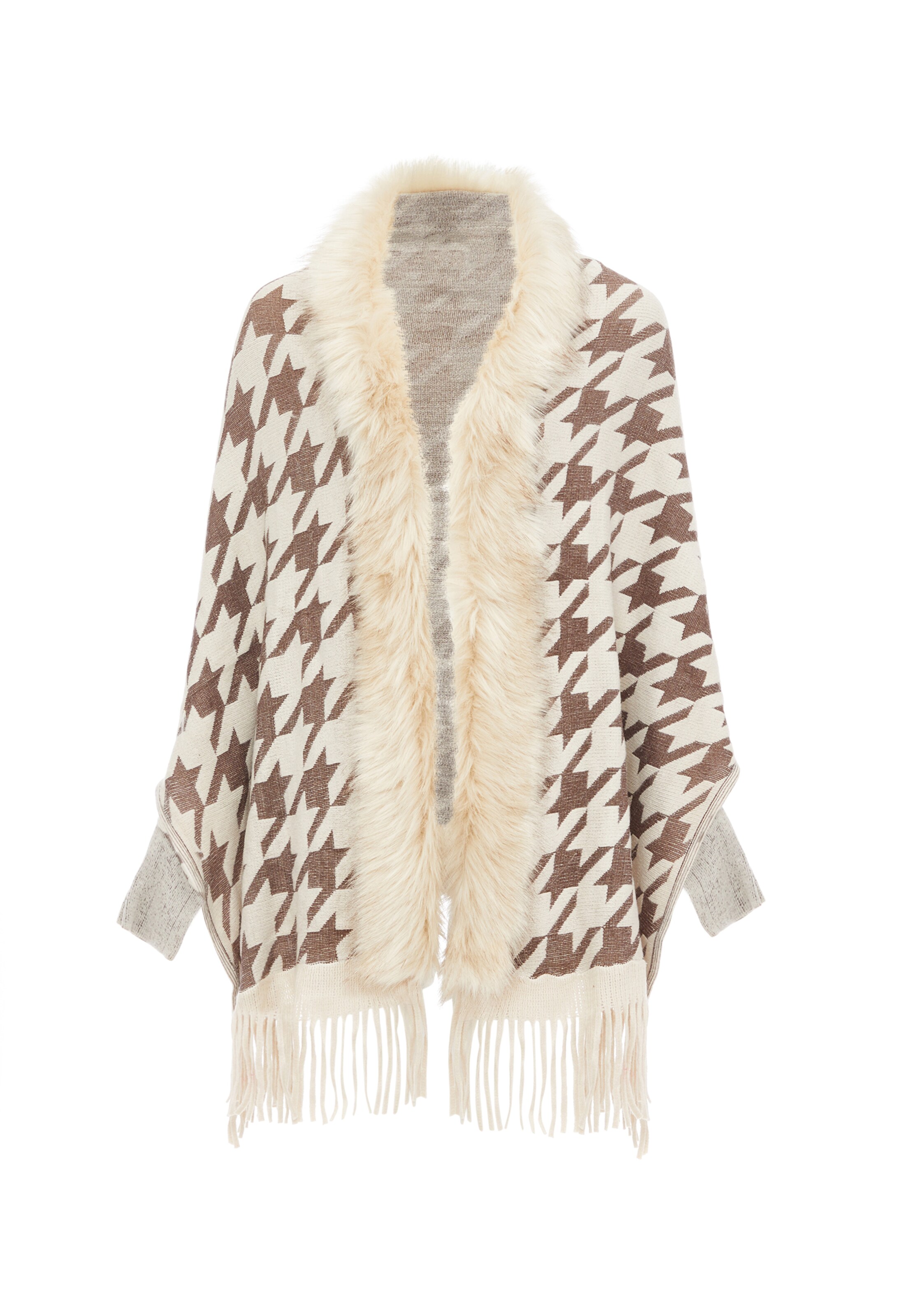 OSHA Cape in Beige: front