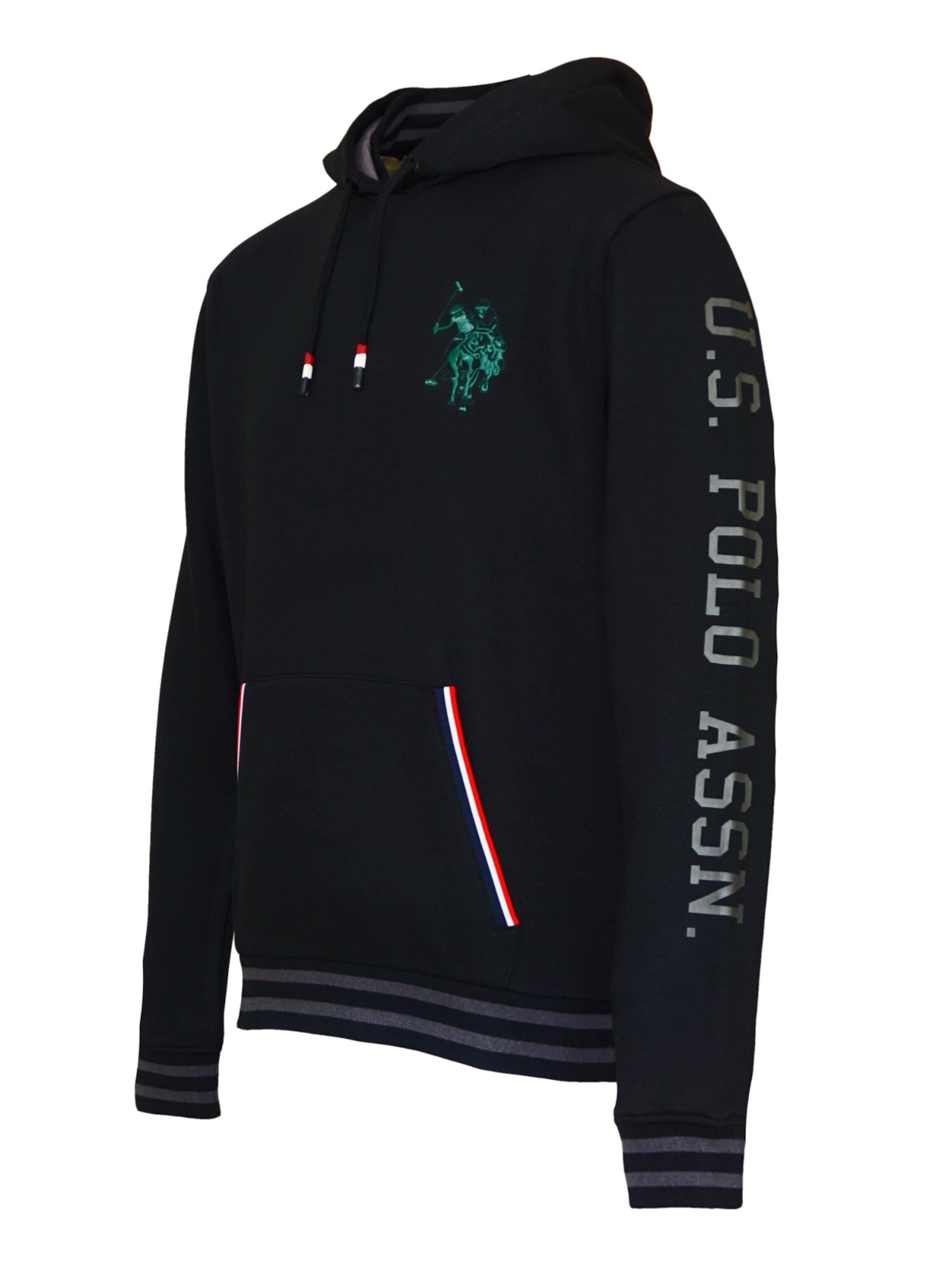 U.S. POLO ASSN.Gornji dio trenirke - crna boja