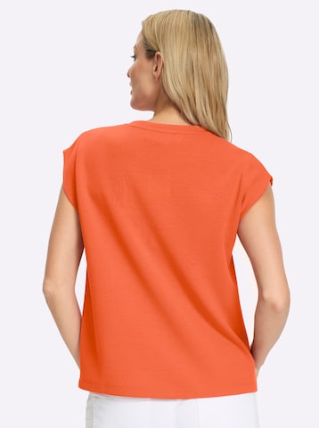 heine T-shirt i orange