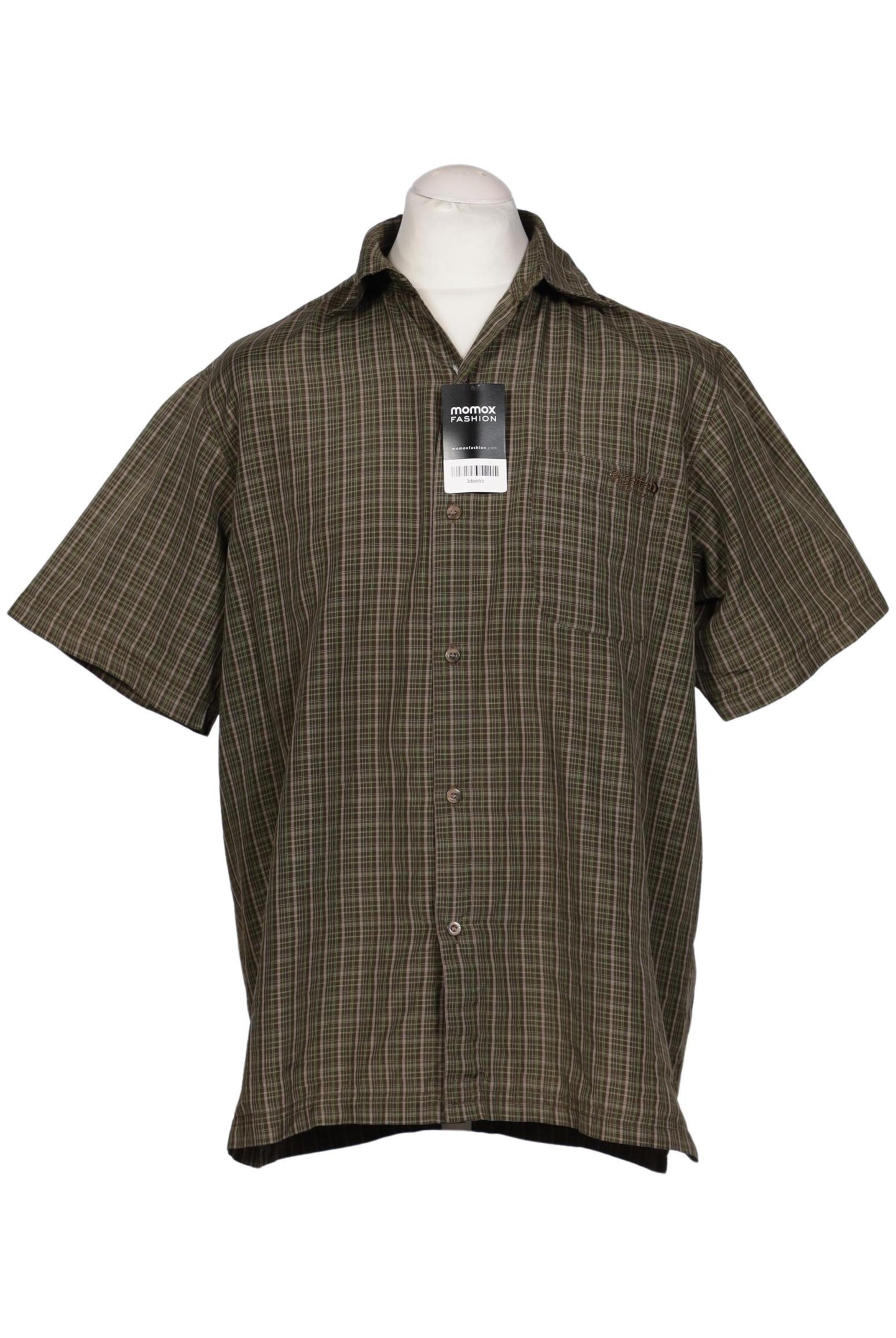 REGATTA Button Up Shirt in L in Green: front