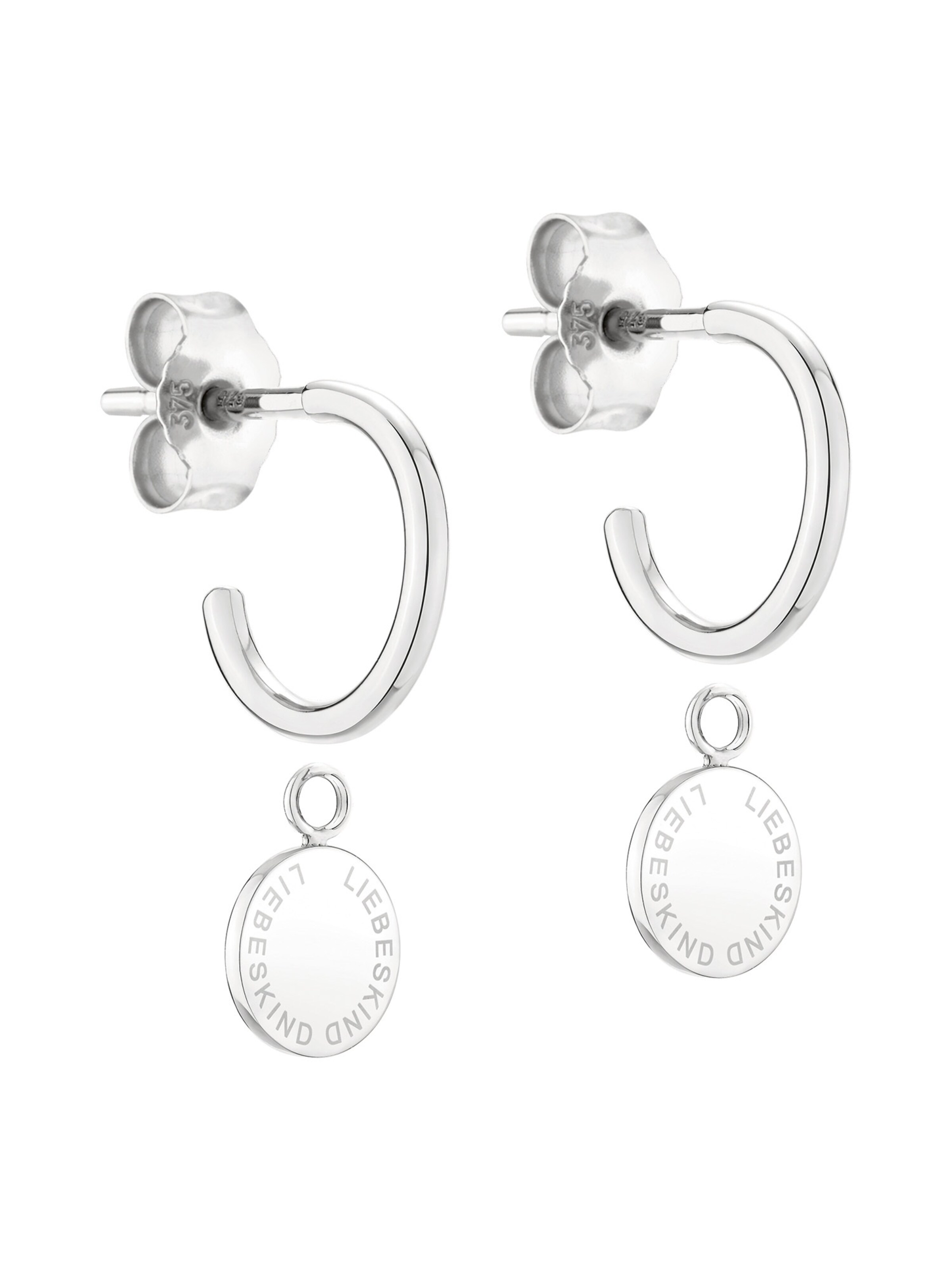 Liebeskind Berlin Oorbellen in Zilver: voorkant