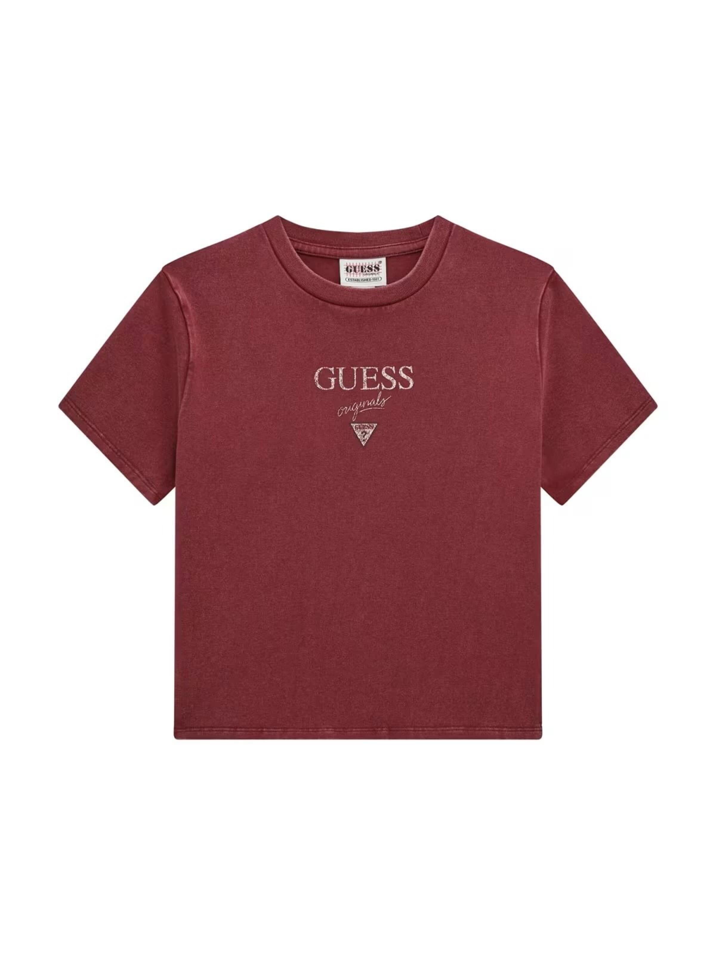 GUESS Shirt in Red: front