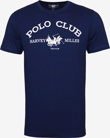 HARVEY MILLER T-Shirt 'Polo Club' in Blau: predná strana