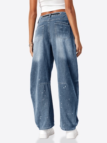 Imily Bela Loosefit Farmer - kék: hátul