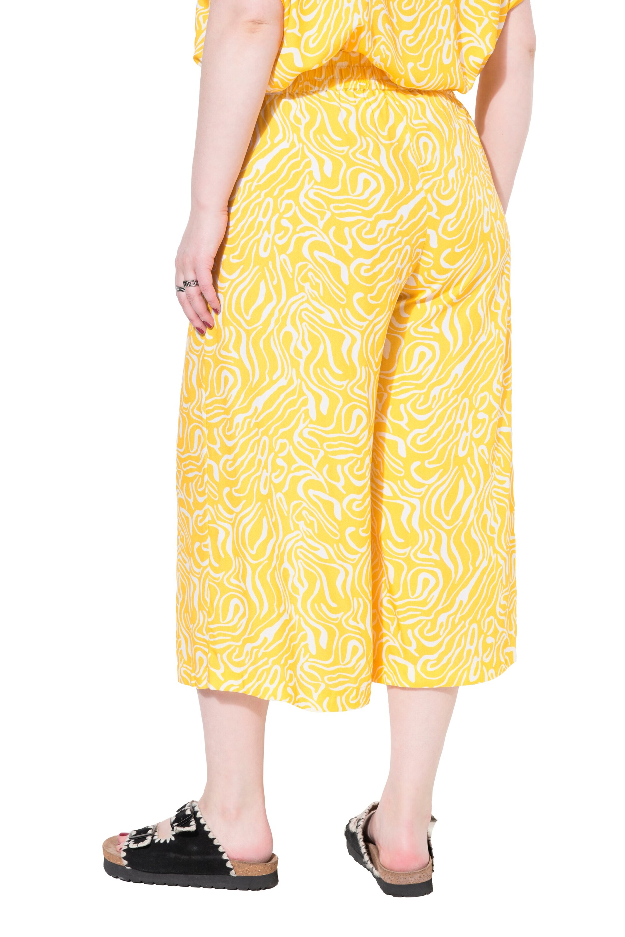 Studio Untold Wide leg Pants in Yellow