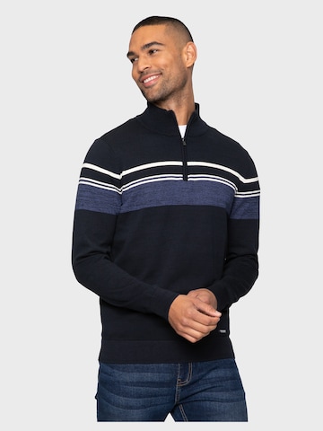 Threadbare Sweater 'Bradley' in Blue: front