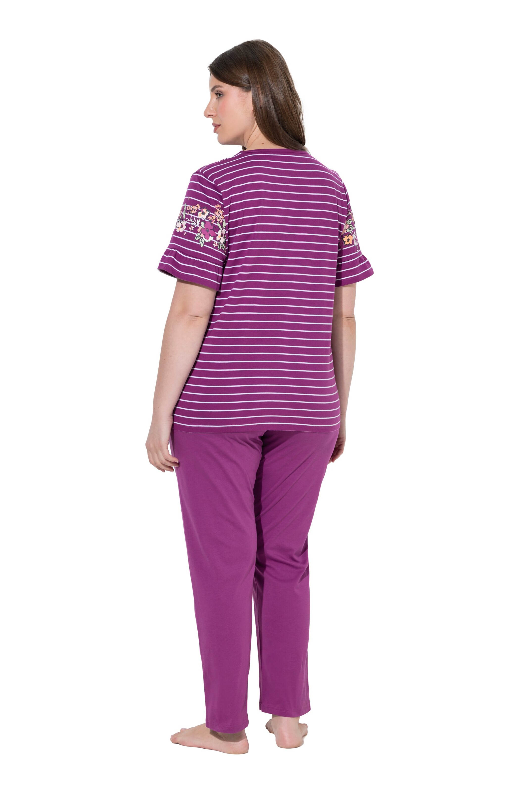Ulla Popken Pyjama in Lila