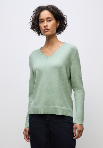 STREET ONE Sweater in Green: front