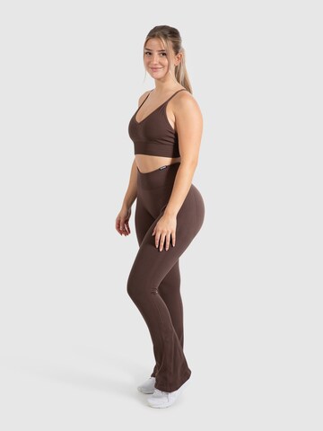 Smilodox Flared Broek ' Aylin ' in Bruin