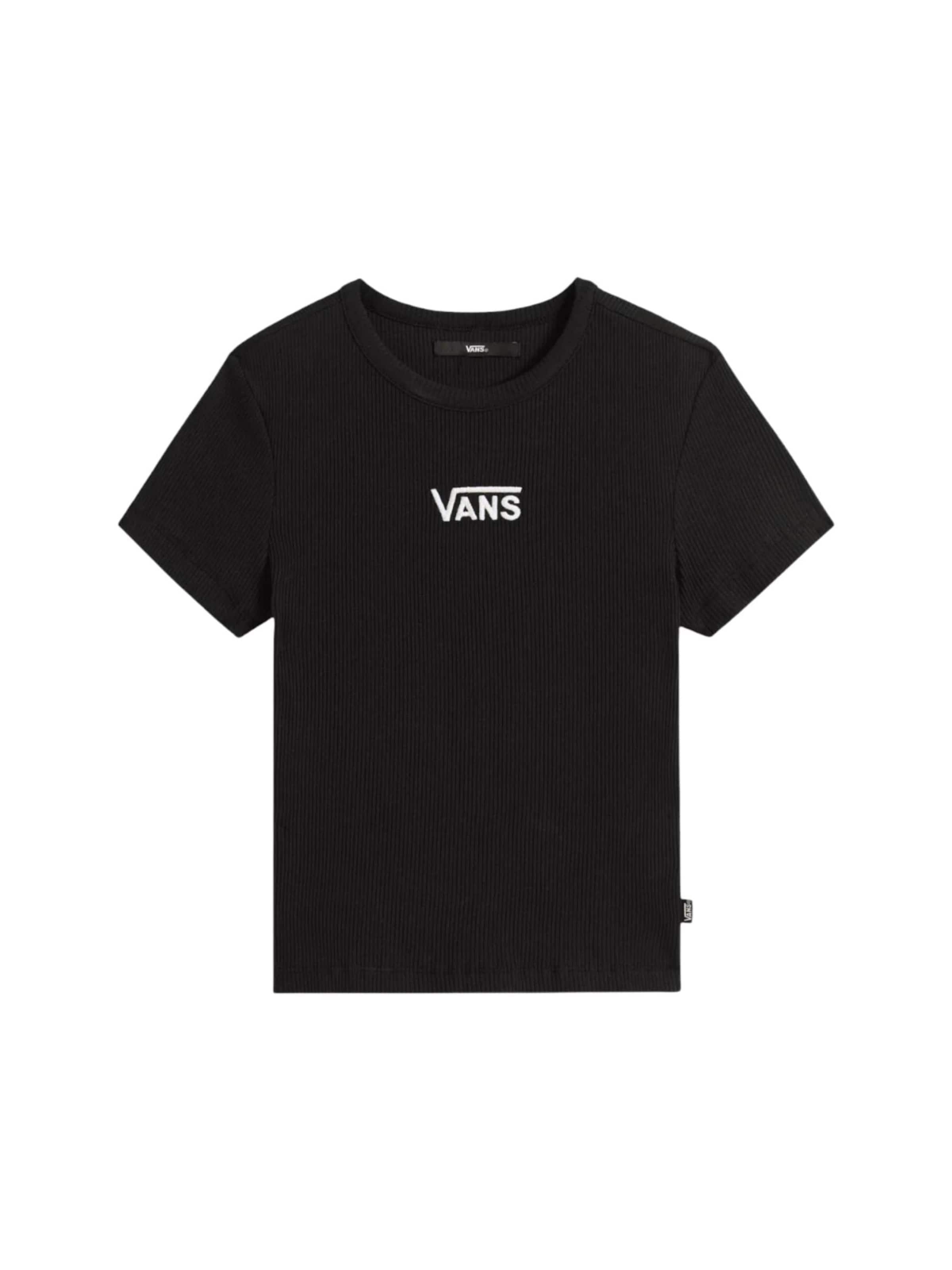 VANS Shirt 'VANS CAMERON TEE T-SHIRT' in Zwart: voorkant