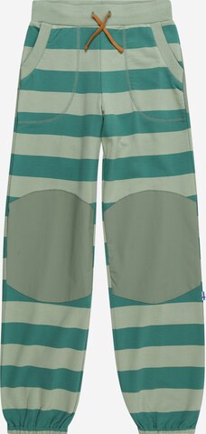 Tapered Pantaloni 'LAUTTA' di FINKID in verde: frontale