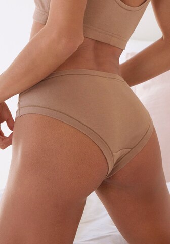 Slip LASCANA en beige