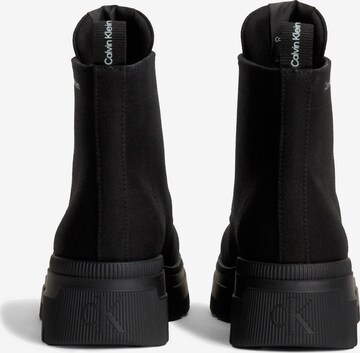 Calvin Klein Jeans Μποτάκι με κορδόνια σε μαύρο
