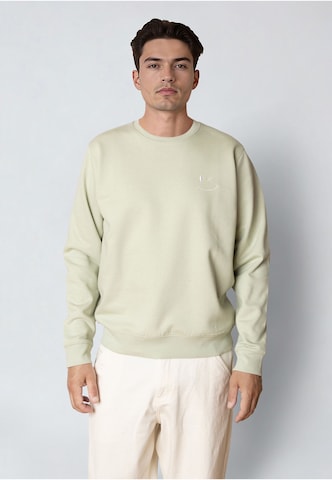 Clean Cut Copenhagen Sweatshirt 'Patrick' in Green: front