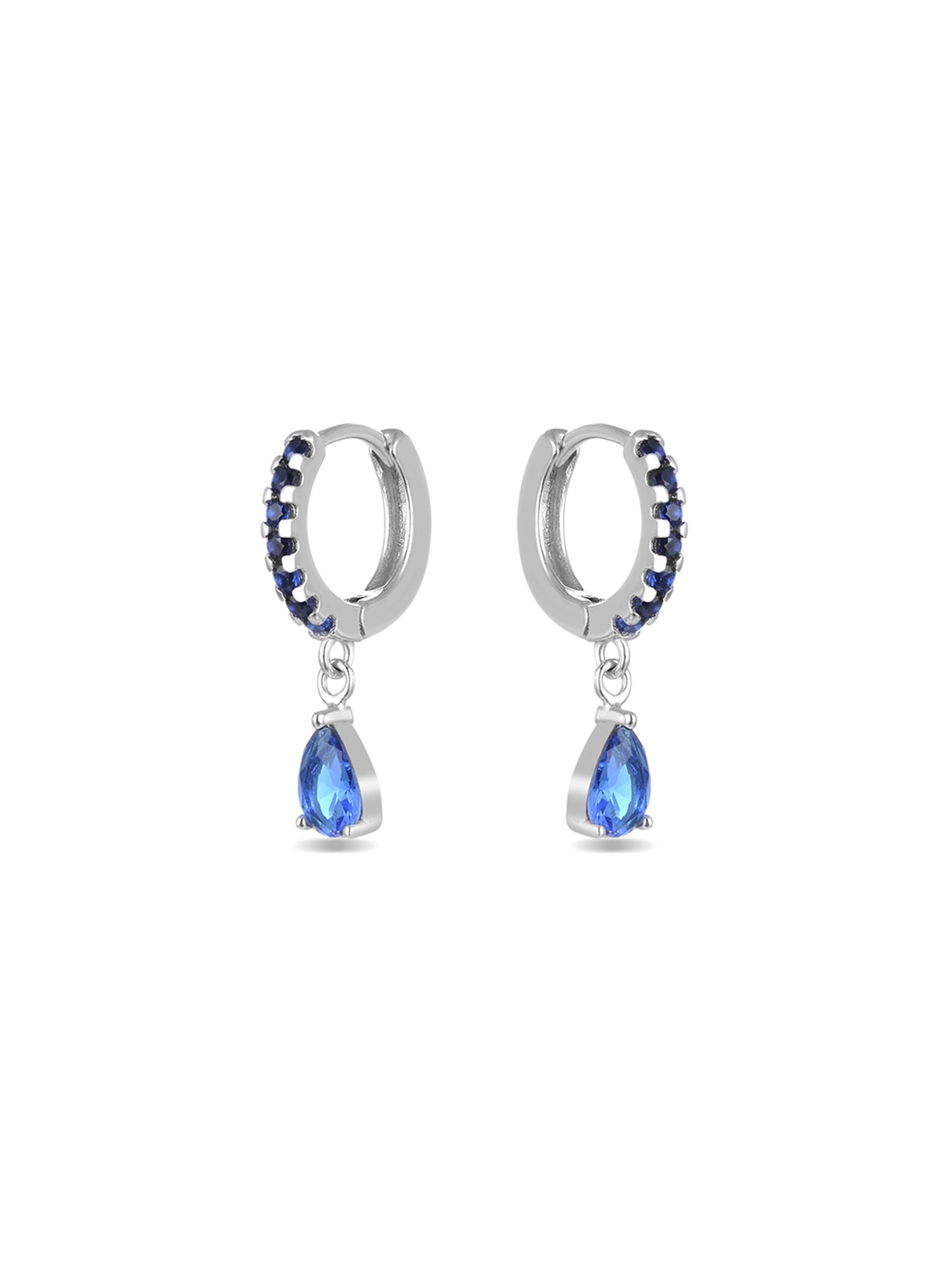 Boucles d'oreilles 'Intheon' Luxenter en bleu