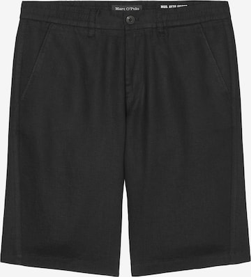 Marc O'Polo Chino Pants 'Reso' in Black: front