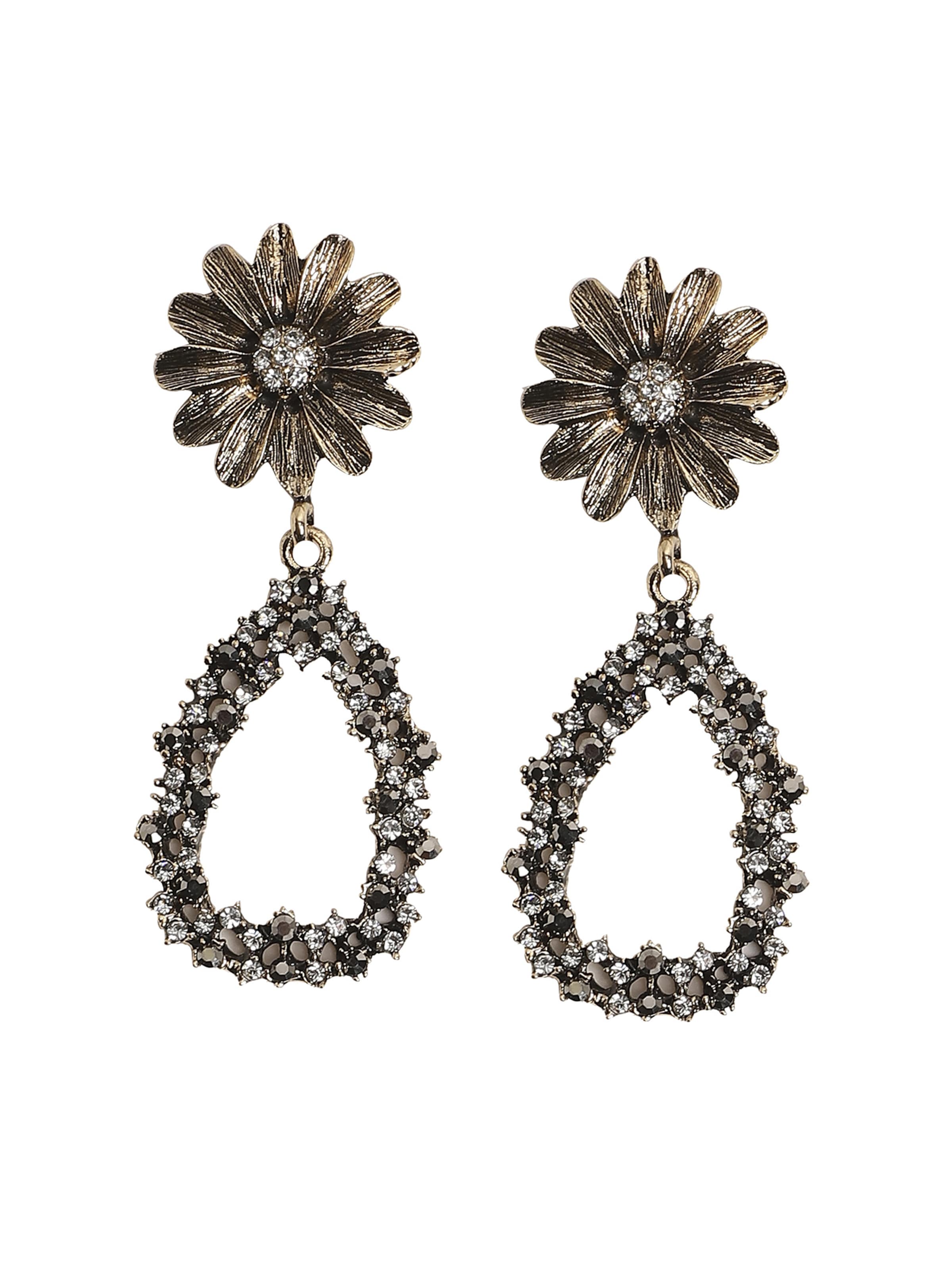 SOHI - Pendientes 'Kassidy' en oro: frente