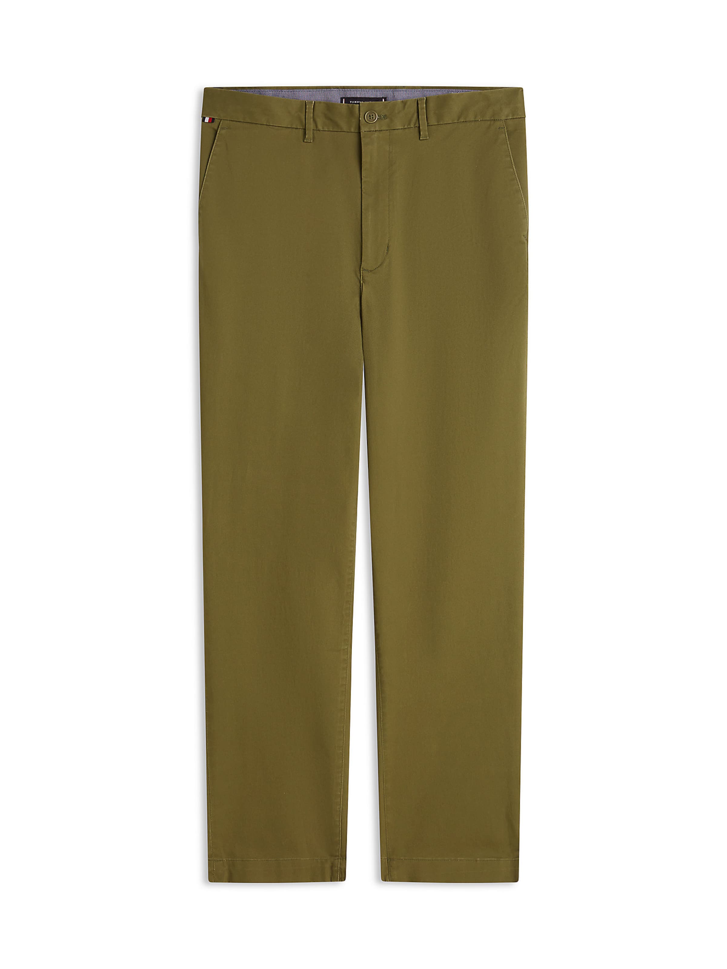 TOMMY HILFIGER Chino trousers 'Dover' in Green: front
