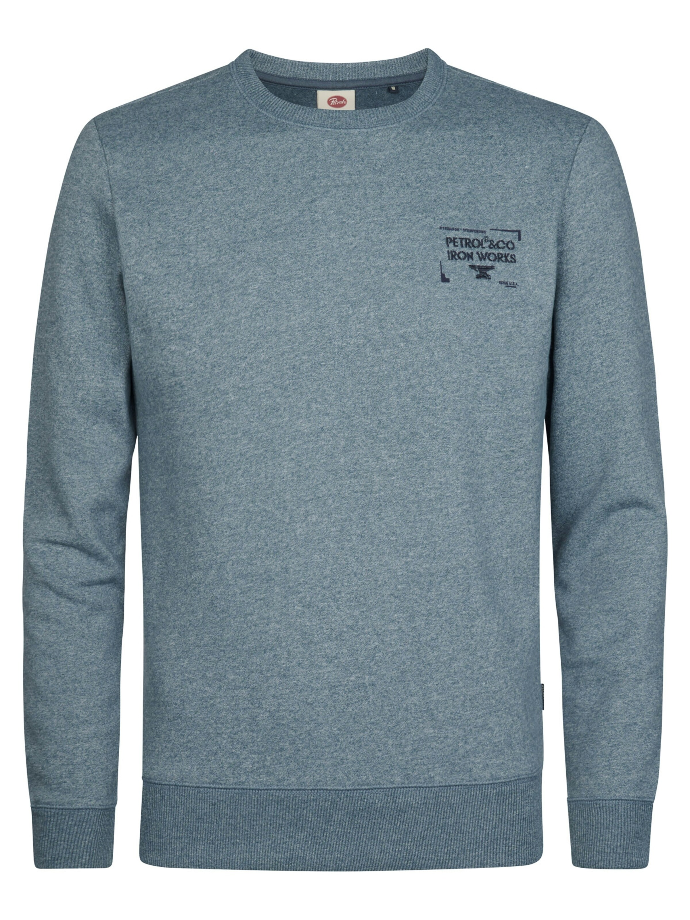 Petrol Industries - Jersey en azul: frente
