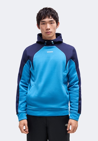 UNDER ARMOUR - Camiseta deportiva en azul: frente