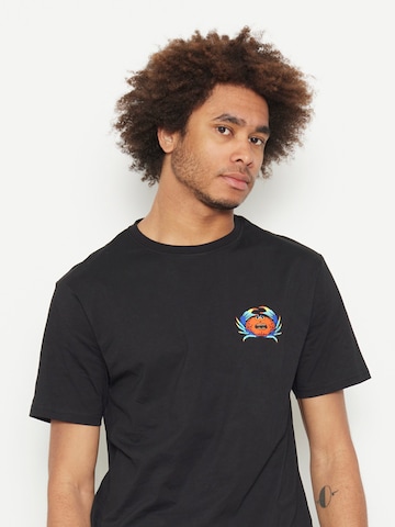 hydroponic - Camiseta 'Hydroponic Undersea Graphic T-Shirt' en negro: frente