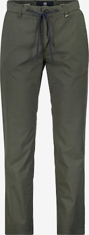 LERROS Regular Chino Pants in Green: front