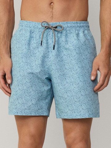 Hackett London Badeshorts in Blau: Vorderseite
