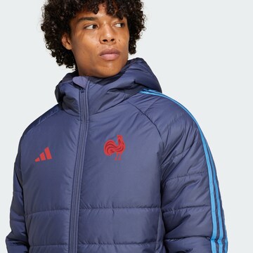 ADIDAS PERFORMANCE Sportjas 'France' in Blauw