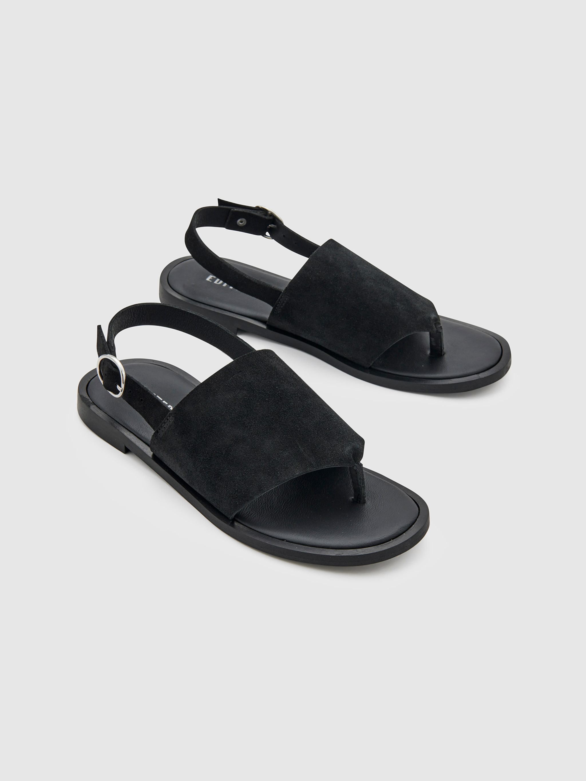 EDITED Produits Sandales 'Stacie' noir